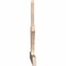 Ekena Millwork Richland Smooth Timber Gable Bracket, Douglas Fir, 72"W x 30"H x 1 1/2"D x 3 1/2"F, 10/12 Pitch GBW072X30X0204RIC00SDF - alternate 4